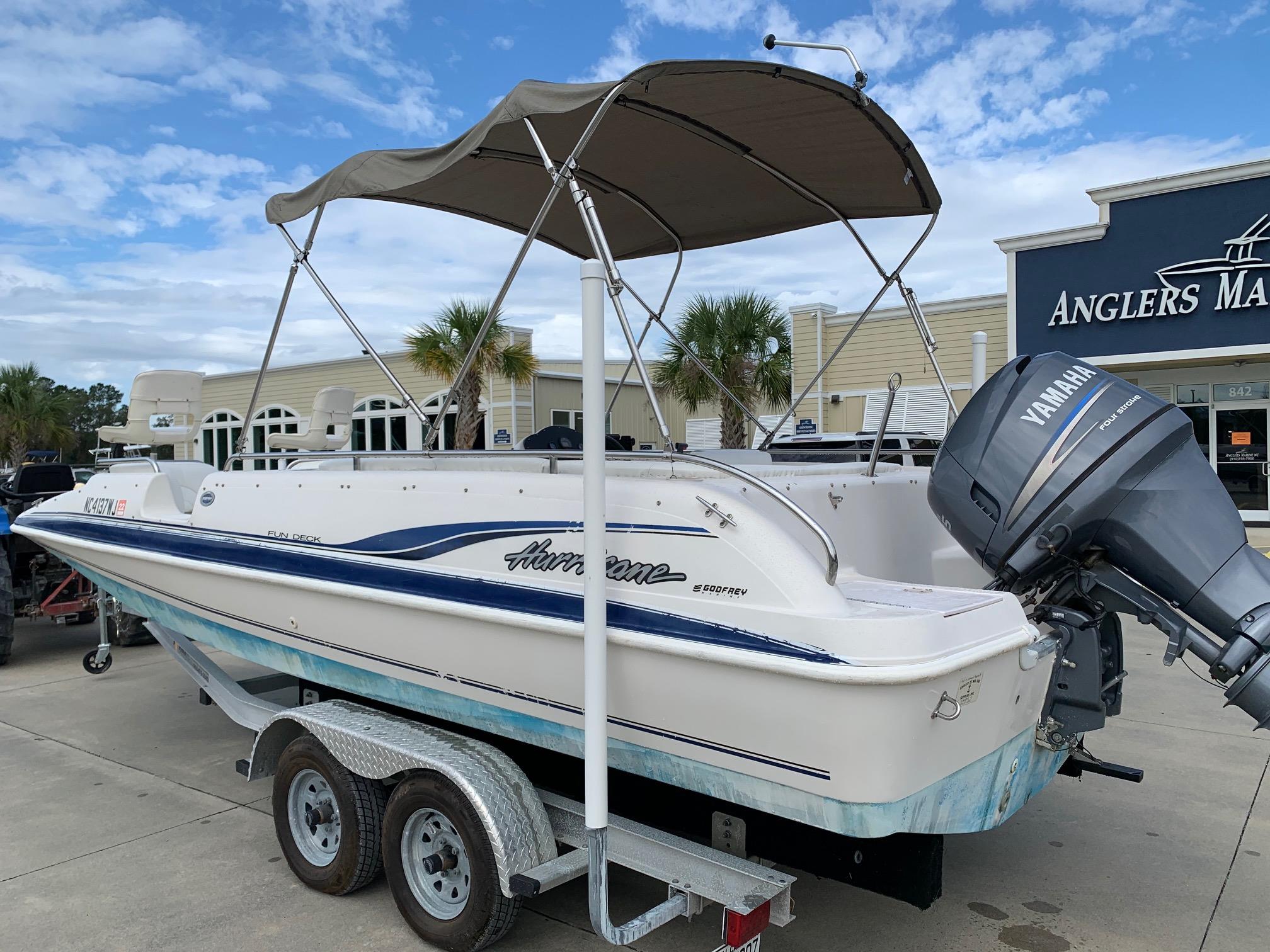 1998 Hurricane Fun Deck 201 OB For Sale In NC Angler's Marine 910